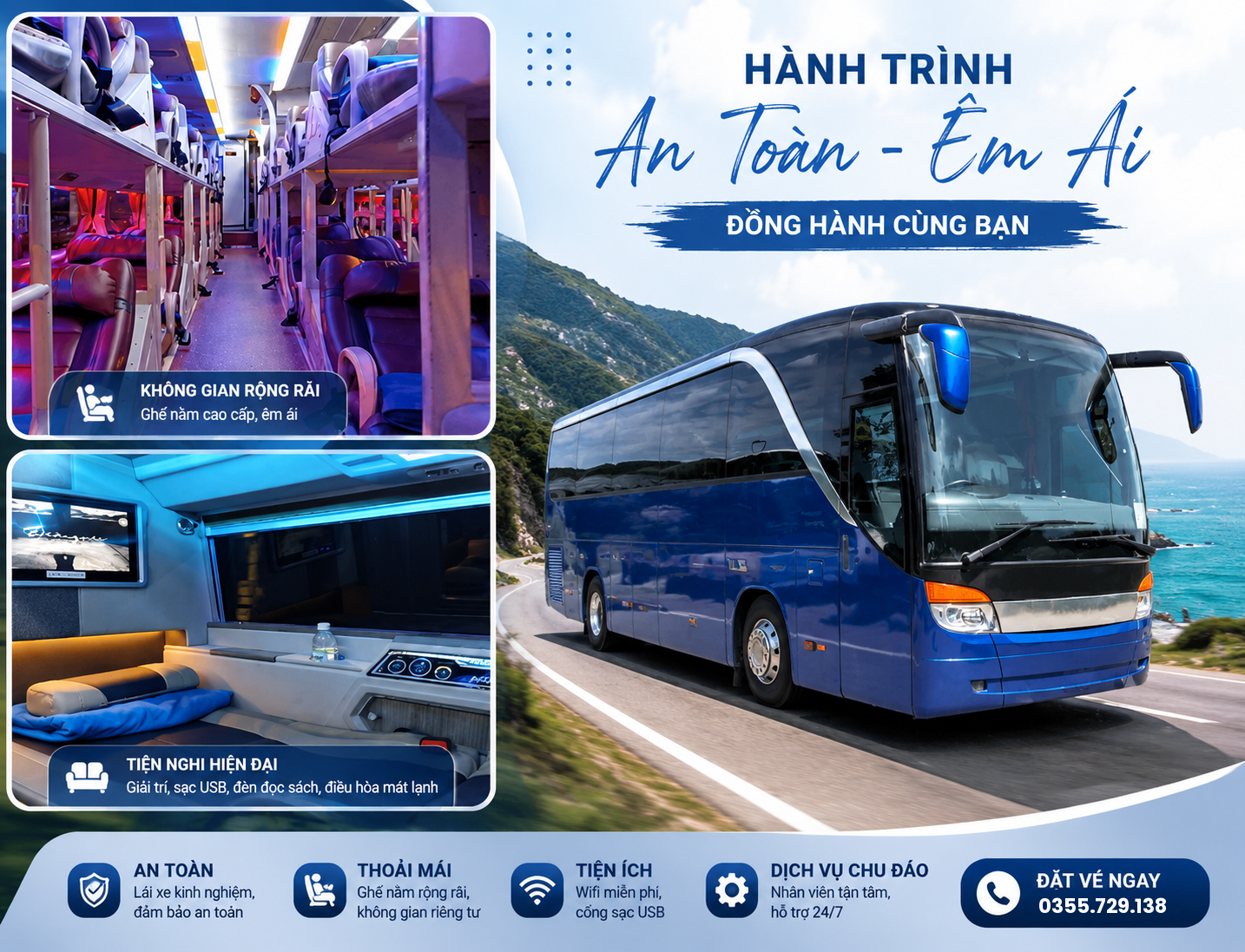 Xe Bảo Trường Limousine - XE GIƯỜNG NẰM PHÒNG VIP