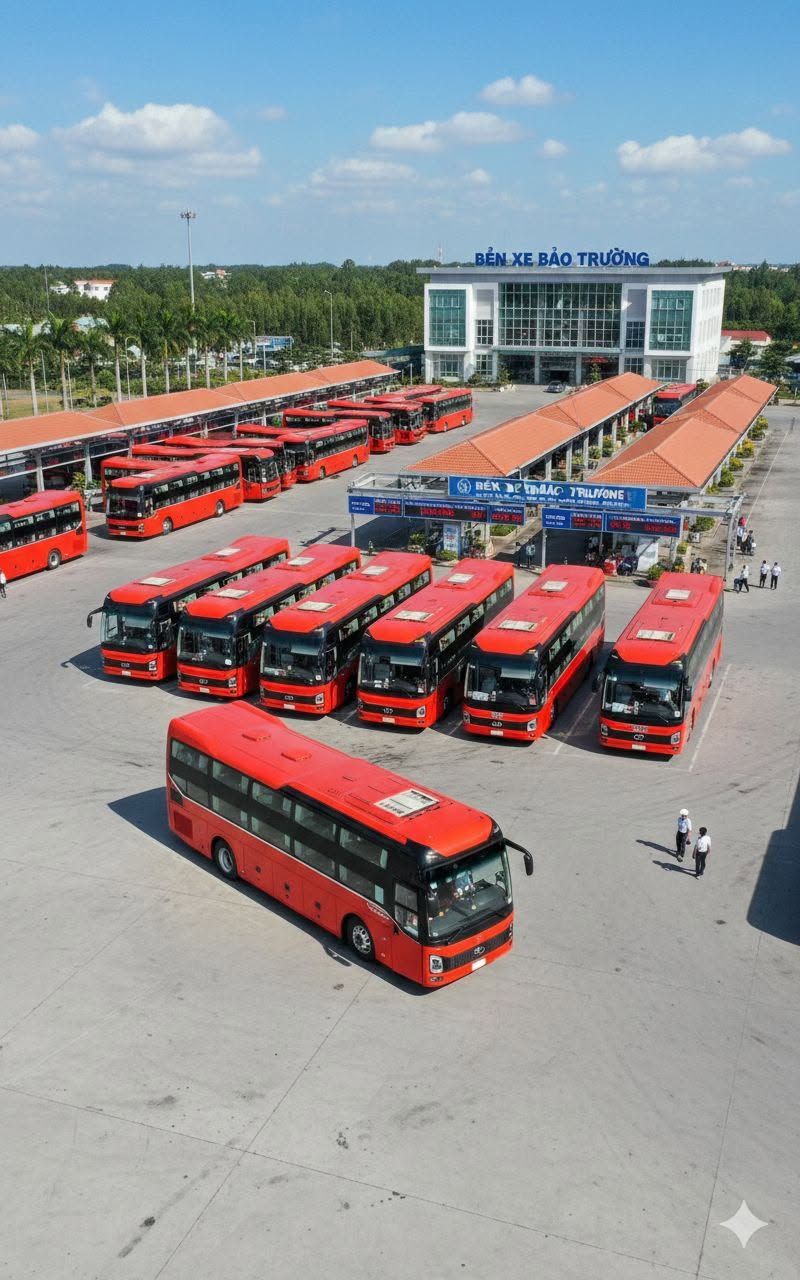 Tuyến xe Bảo Trường: BÌNH DƯƠNG đi HÀ NỘI